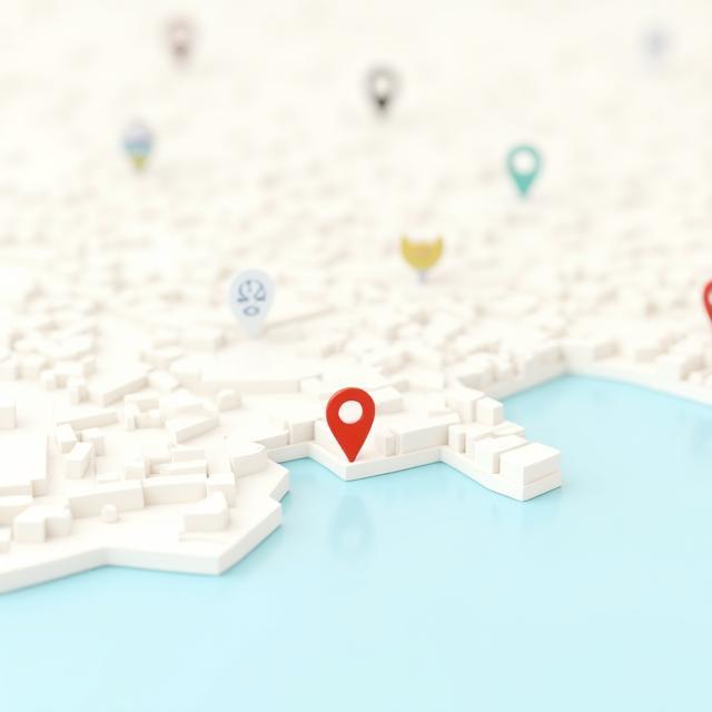 Mapa de la oficina en Barcelona